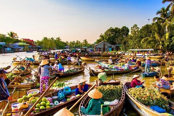 SÀI GÒN – MỸ THO - VƯỜN BƯỞI DA XANH - BẾN TRE -  CẦN THƠ - ĂN TỐI DU THUYỀN 5 SAO - SÓC TRĂNG – CÀ MAU – PHẬT BÀ NAM HẢI - ĐIỆN GIÓ BẠC LIÊU